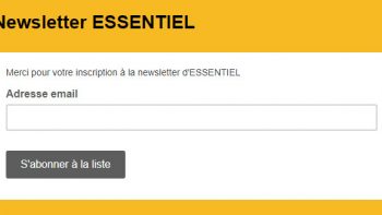 Permalien vers:Abonnement newsletter Permalien vers:Abonnement newsletter