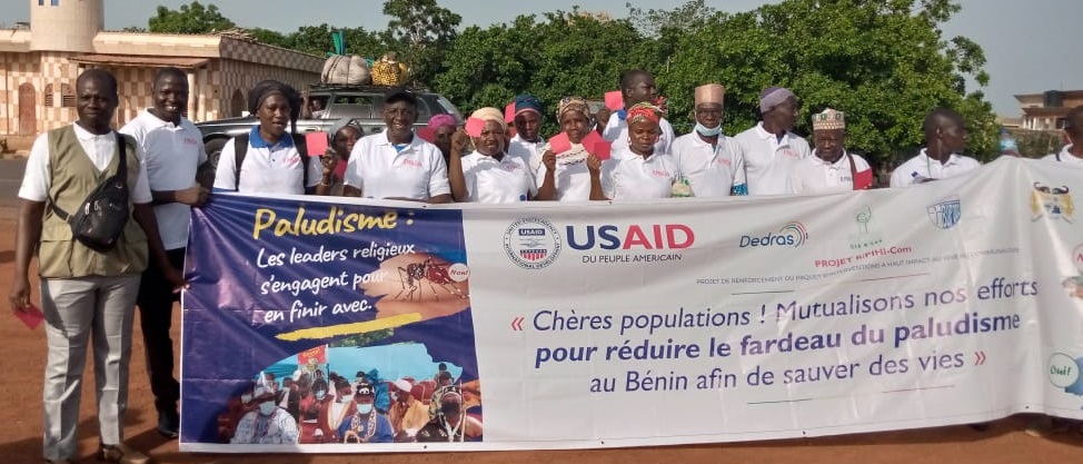 Avril 2022 - Marche contre le paludisme au Bénin